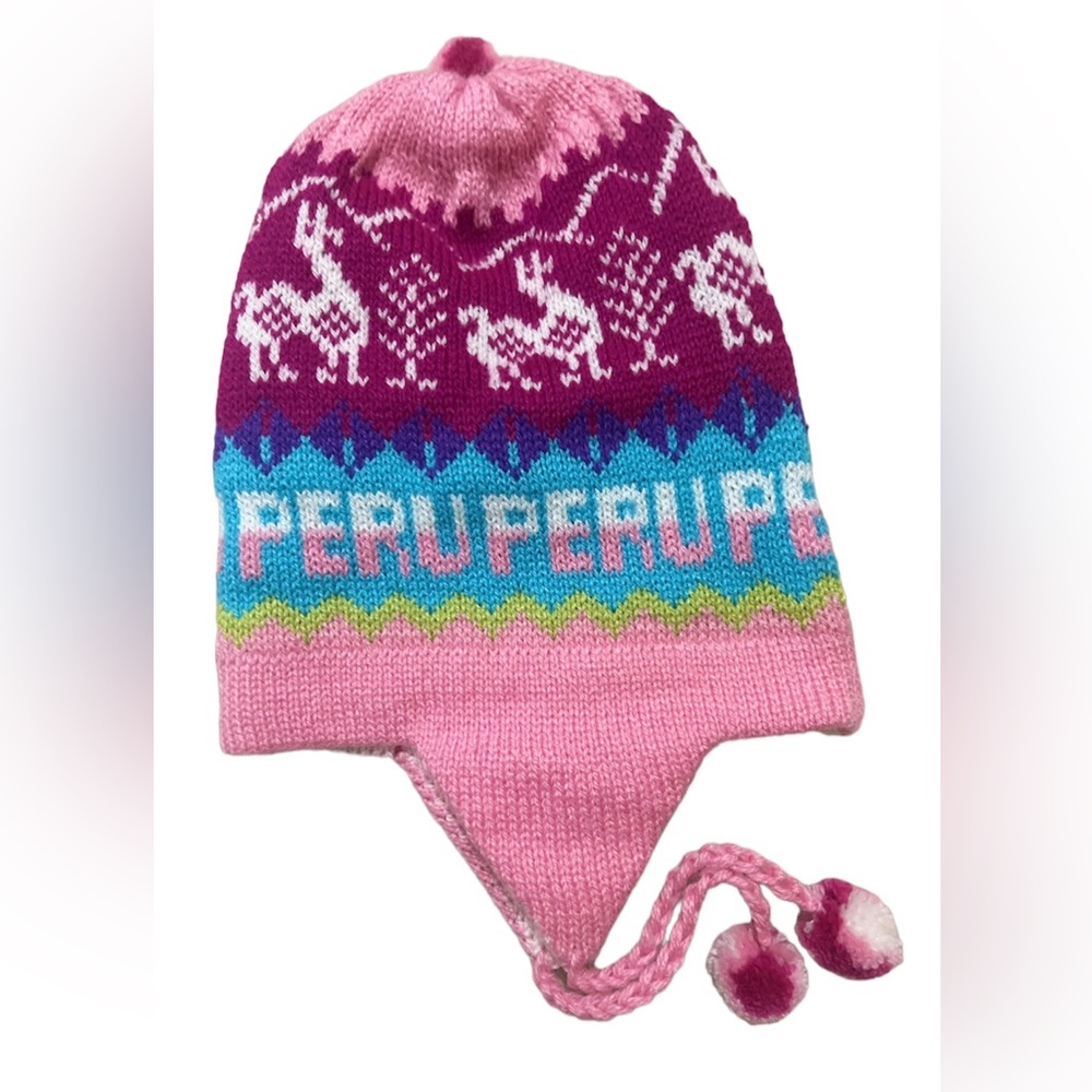 Peruvian Reversibles Chullos Beanies